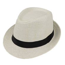 Sterling™ Monofilament Straw Hat Fedoras Hat Woven Brim Detail