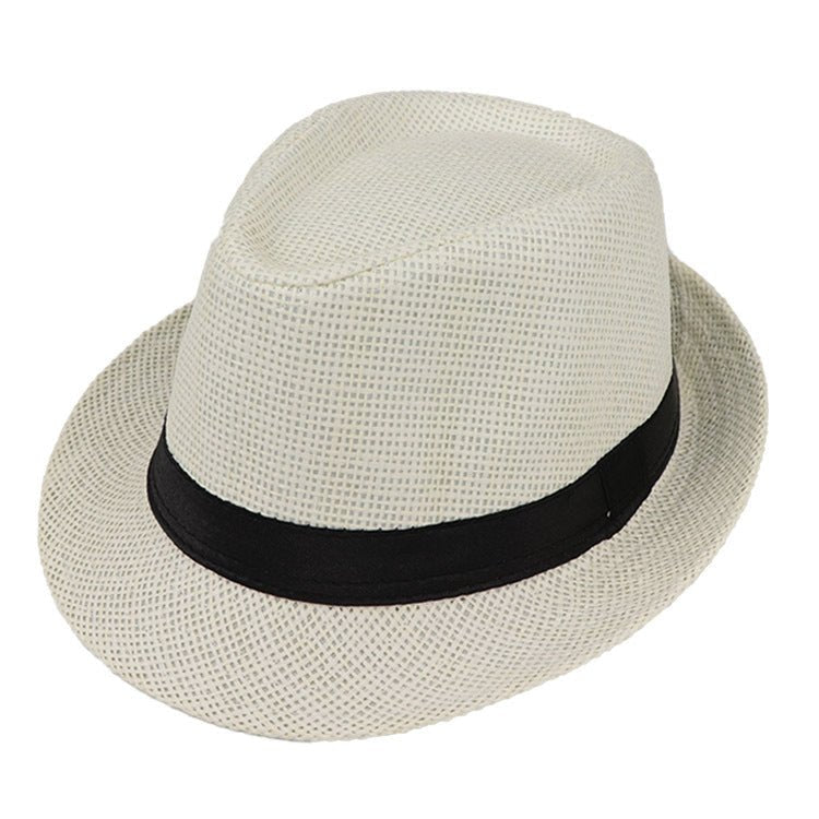 Sterling™ Monofilament Straw Hat Fedoras Hat Woven Brim Detail