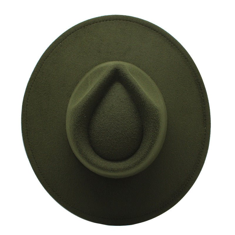 Sterling New Woolen™ Casual Fedora Hat Pinch Crown Woolen Band