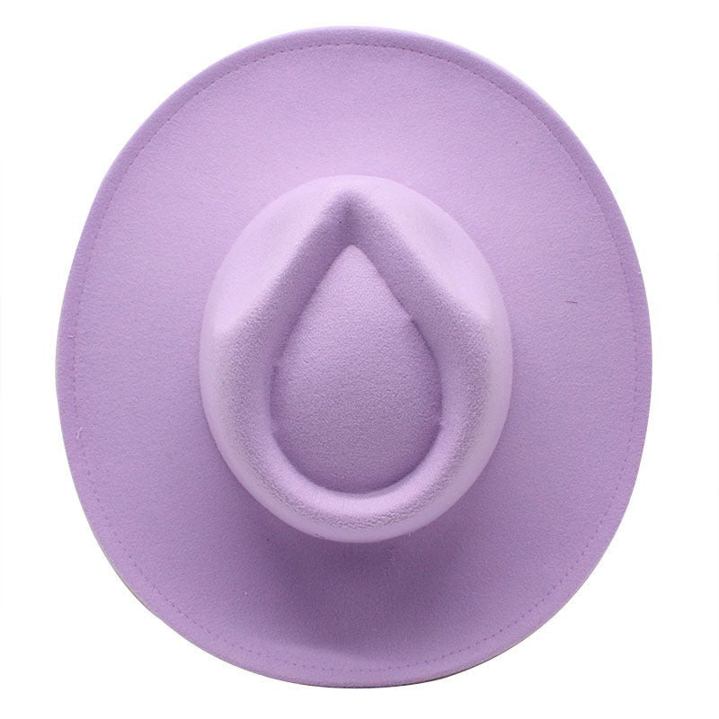 Sterling New Woolen™ Casual Fedora Hat Pinch Crown Woolen Band