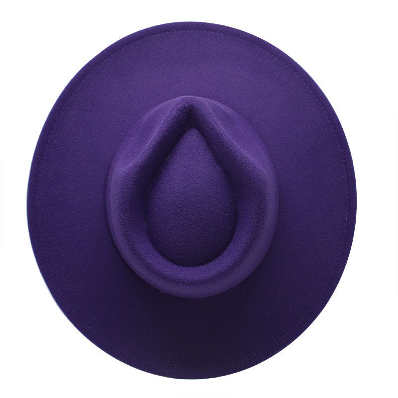 Sterling New Woolen™ Casual Fedora Hat Pinch Crown Woolen Band