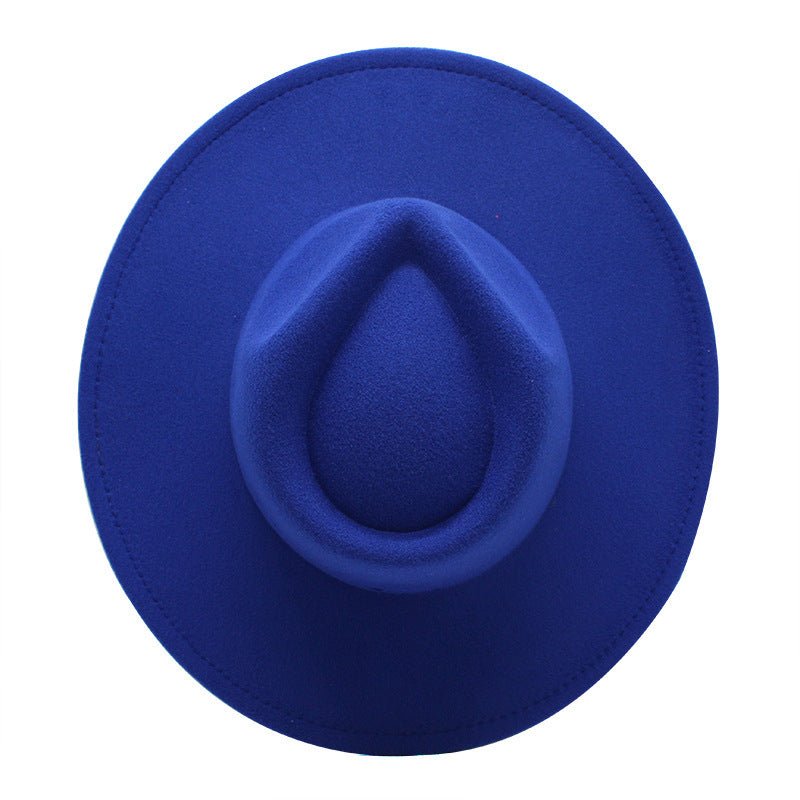 Sterling New Woolen™ Casual Fedora Hat Pinch Crown Woolen Band