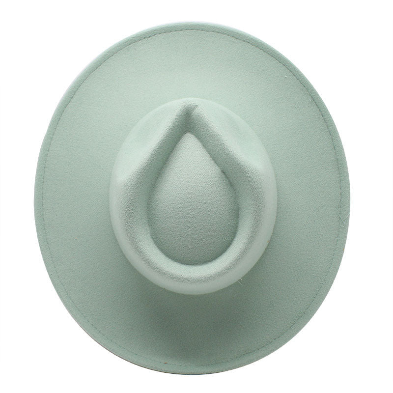 Sterling New Woolen™ Casual Fedora Hat Pinch Crown Woolen Band