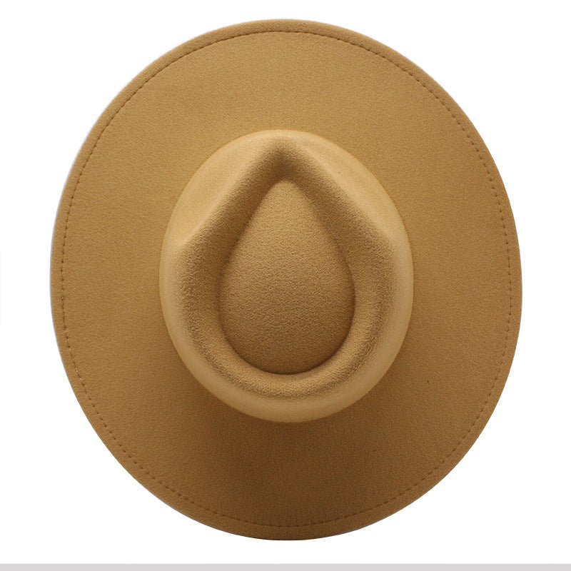 Sterling New Woolen™ Casual Fedora Hat Pinch Crown Woolen Band