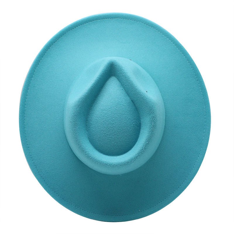 Sterling New Woolen™ Casual Fedora Hat Pinch Crown Woolen Band
