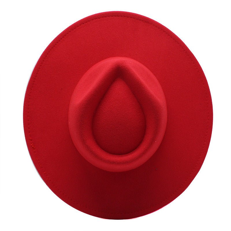 Sterling New Woolen™ Casual Fedora Hat Pinch Crown Woolen Band