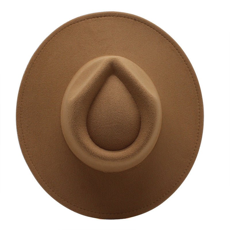 Sterling New Woolen™ Casual Fedora Hat Pinch Crown Woolen Band