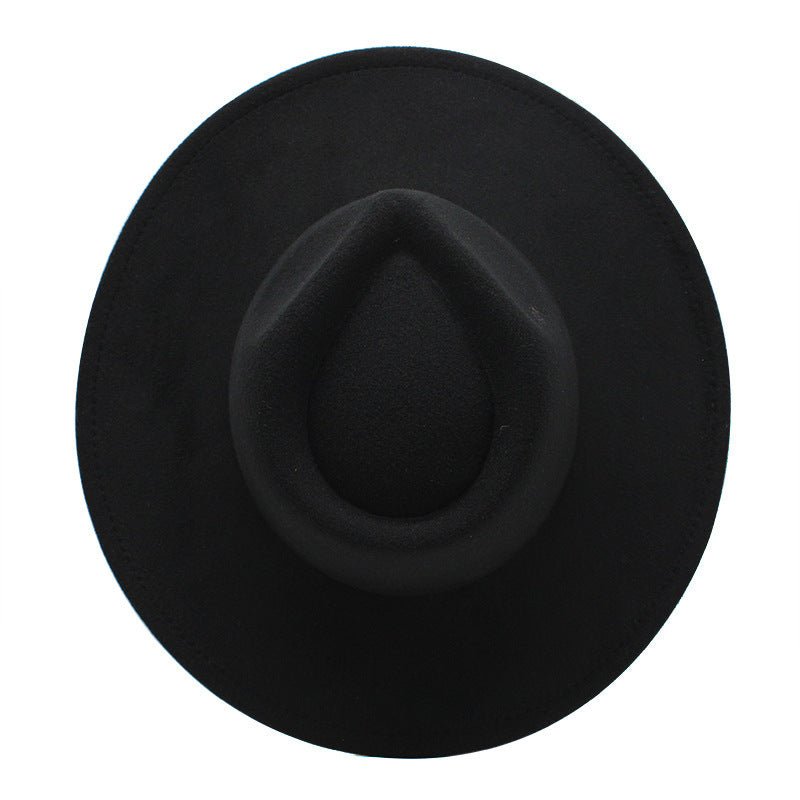 Sterling New Woolen™ Casual Fedora Hat Pinch Crown Woolen Band