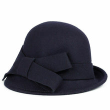Sterling Nina Vintage & Stylish Fedora™ Wide Brim Felt Band