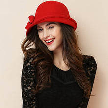 Sterling Nina Vintage & Stylish Fedora™ Wide Brim Felt Band