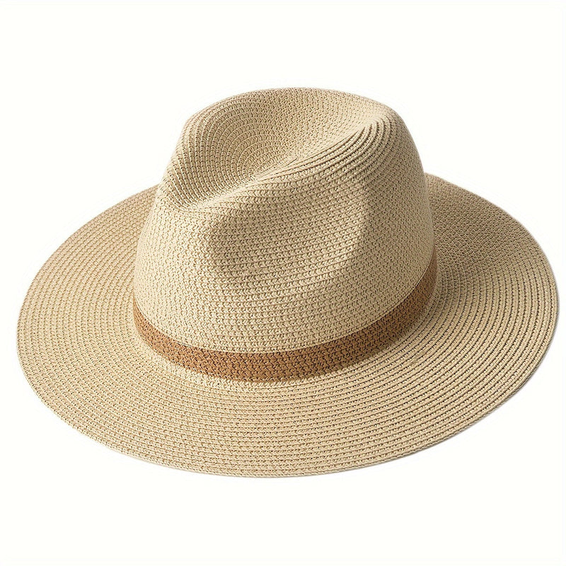 Sterling Fashionable Panama Hat™ with Wide Brim Woven Band