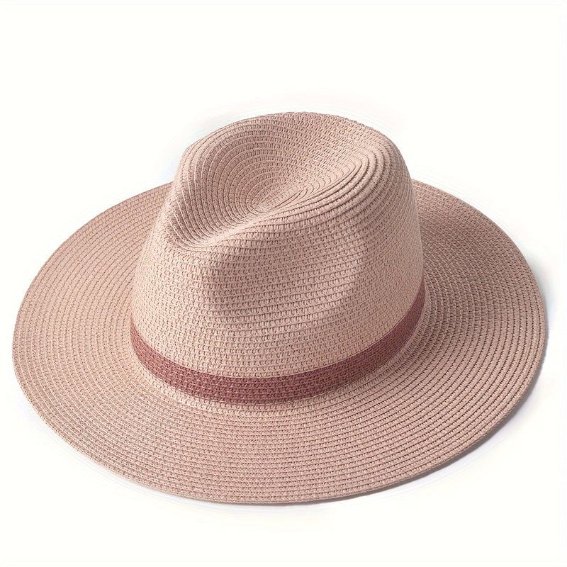 Sterling Fashionable Panama Hat™ with Wide Brim Woven Band
