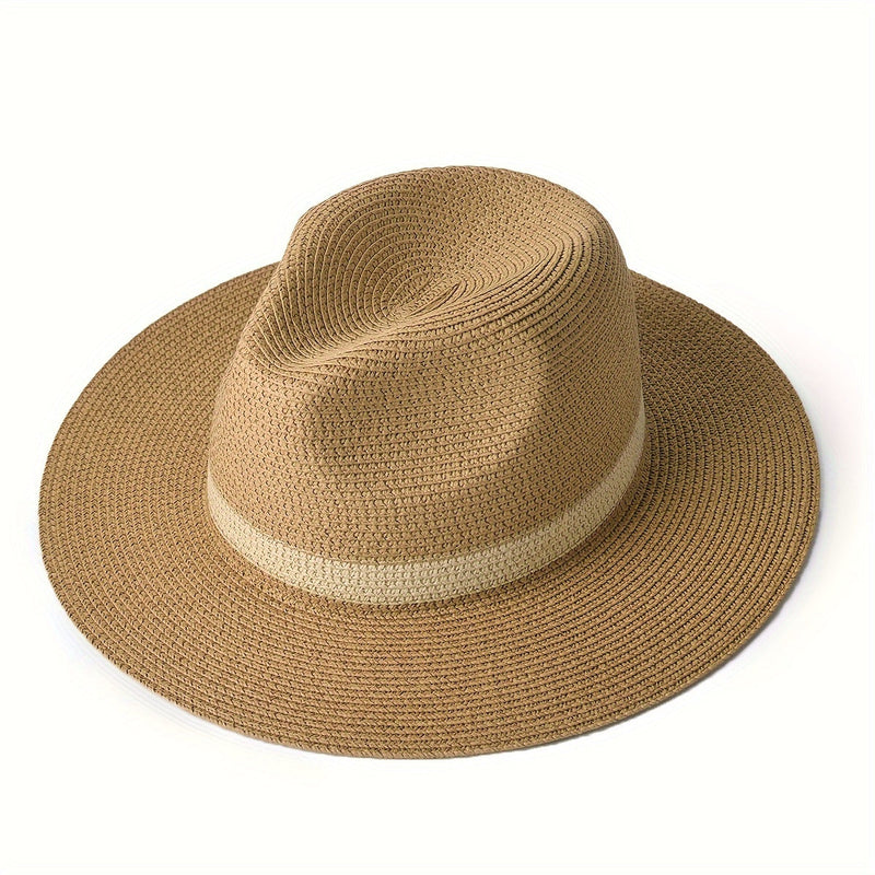 Sterling Fashionable Panama Hat™ with Wide Brim Woven Band
