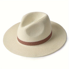 Sterling Fashionable Panama Hat™ with Wide Brim Woven Band