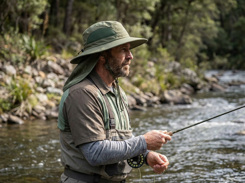 Sterling Iron Shield™ Utility Sun Hat Full Coverage Edition