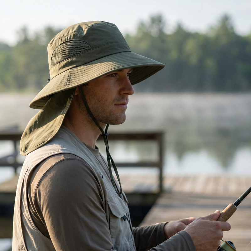 Sterling Iron Shield™ Utility Sun Hat Full Coverage Edition