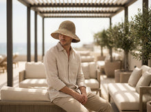 Sterling Seabreeze Weave™ Bucket Straw Hat Multi Tone Brim