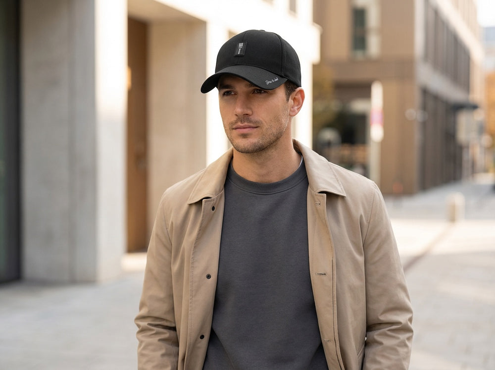 Sterling Night Core™ Classic Fabric Cap Minimal Badge Edition