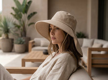 Sterling Solara Shield™ Wide Brim Fabric Sun Hat With Chin Cord