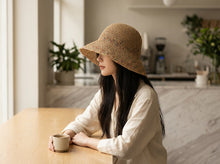 Sterling Seabreeze Weave™ Bucket Straw Hat Multi Tone Brim