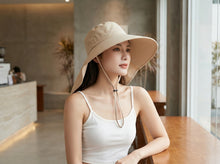 Sterling Solara Shield™ Wide Brim Fabric Sun Hat With Chin Cord