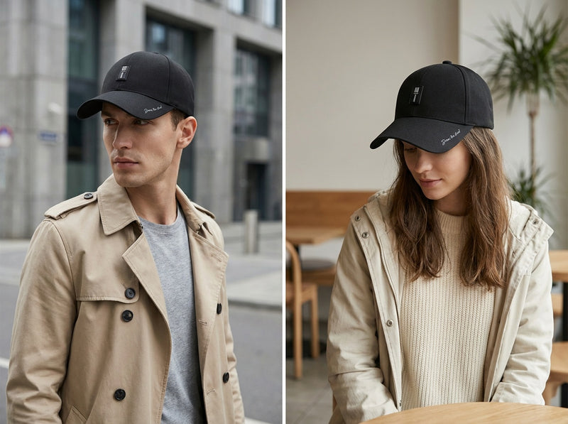 Sterling Night Core™ Classic Fabric Cap Minimal Badge Edition