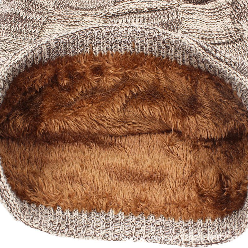 Sterling Outdoor™ Wool Knit Beanie Slouch Wool Blend Soft Lining