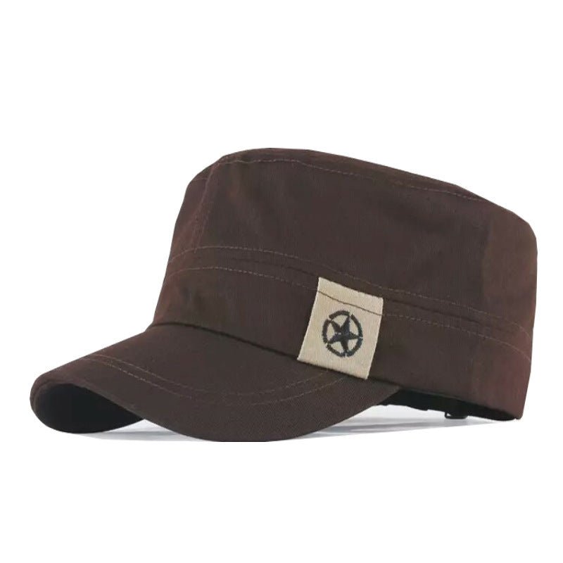 Sterling™ Outdoor Sun Protection Military Hat Flat Cap Polyester