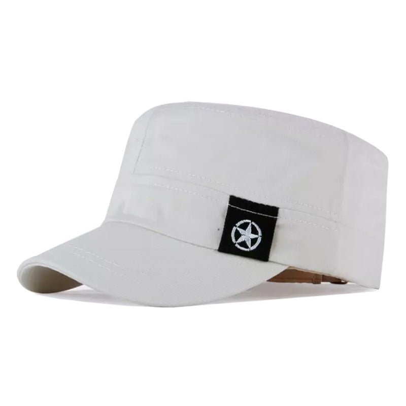 Sterling™ Outdoor Sun Protection Military Hat Flat Cap Polyester