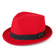 Sterling™ Pure Wool Green Fedoras Hat Structured Wool Crown