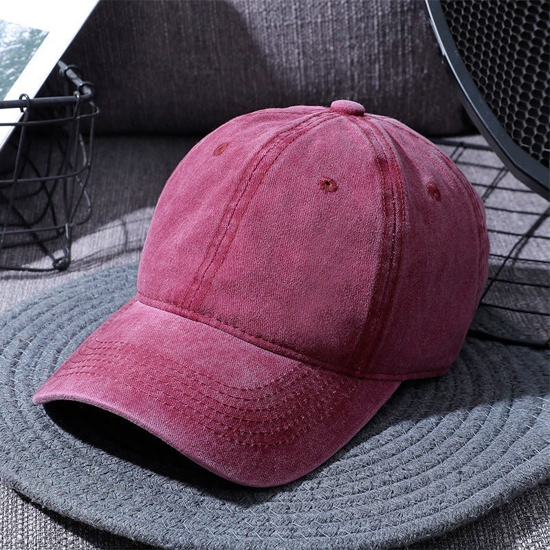 Sterling Simple Classic™ Cap Minimalist Style Baseball Hat Denim Brim