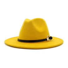 Sterling Simple Belt™ Flat Brim Wide Fabric Fedora Belt Band