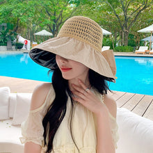 Sterling Foldable Sun Hat™ Wide Brim Fabric Travel Visor