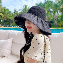 Sterling Foldable Sun Hat™ Wide Brim Fabric Travel Visor
