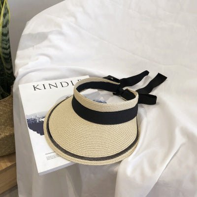 Sterling™ Urban Caps Wave Brim Straw Hat Pearl Trim