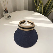 Sterling™ Monochrome Solid Color Wide Brim Straw Sun Hat