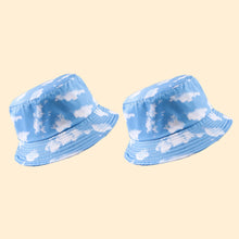 Sterling Tie Dye Cloud™ Pattern Wide Brim Cotton Bucket Hat