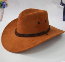 Sterling Summer Western™ Cowboy Hat Faux Velvet Wide Brim