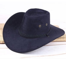 Sterling Summer Western™ Cowboy Hat Faux Velvet Wide Brim