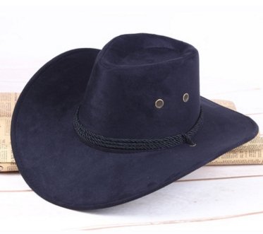 Sterling Summer Western™ Cowboy Hat Faux Velvet Wide Brim