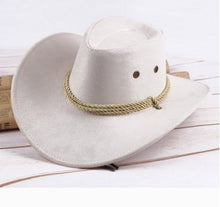 Sterling Summer Western™ Cowboy Hat Faux Velvet Wide Brim