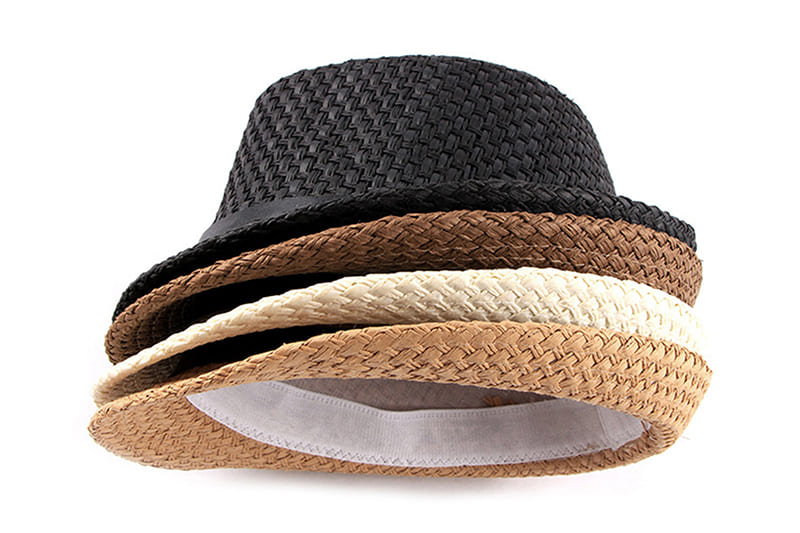 Sterling Summer Straw Trilby™ Hat Vegetable Fiber Weave