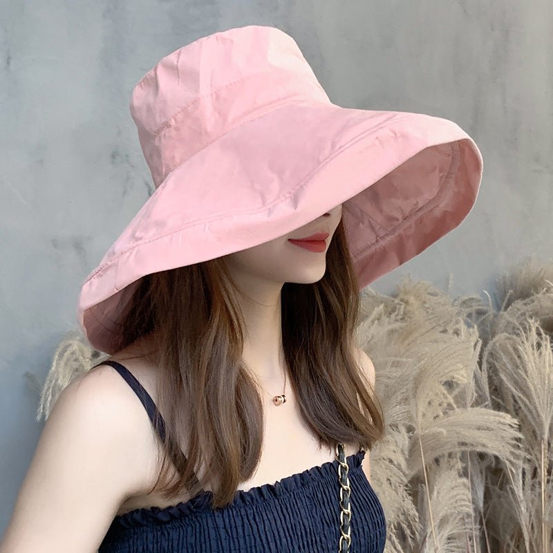 Sterling Foldable Summer™ Bucket Hat Wide Brim Fabric Soft Shade