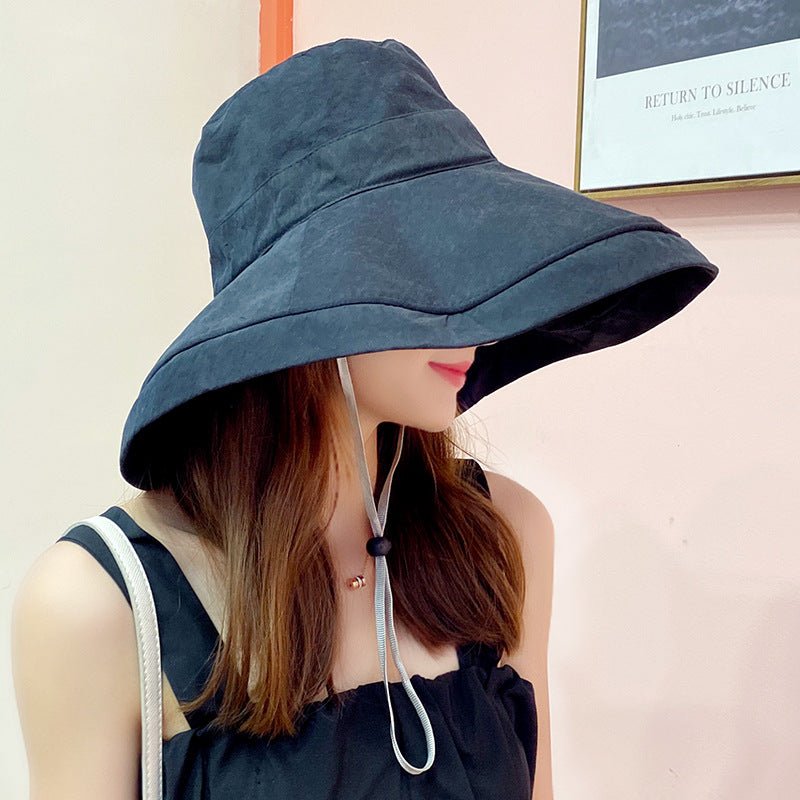 Sterling Foldable Summer™ Bucket Hat Wide Brim Fabric Soft Shade