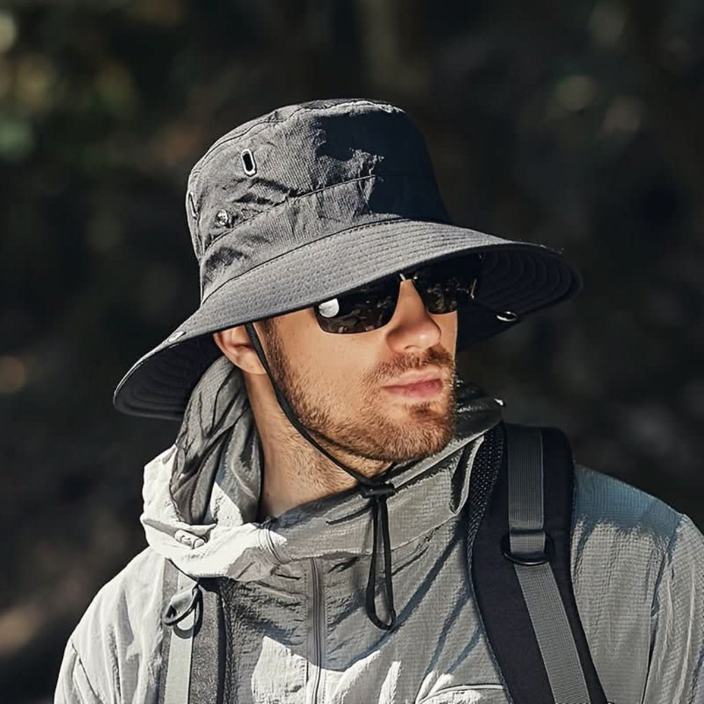 Sterling UV Protection Hiking Hat™ Outdoor Activities Wide Brim Fabric