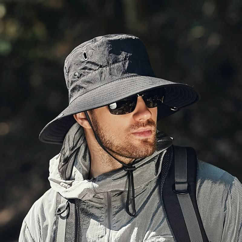 Sterling UV Protection Hiking Hat™ Outdoor Activities Wide Brim Fabric