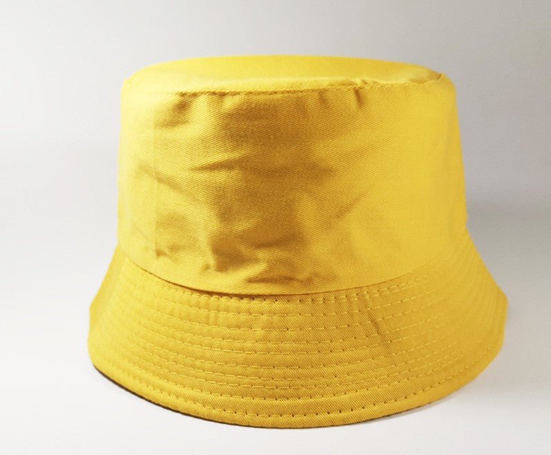 Sterling™ Urban Caps Yellow Bucket Hat Soft Cotton Brim