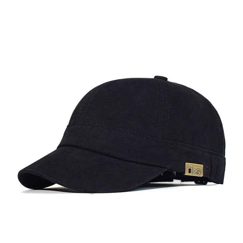Sterling Vintage Short™ Brim Cotton Dad Cap Soft Curved Brim