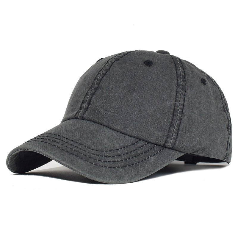 Sterling Vintage Washed™ Cotton Baseball Cap Plain Adjustable Dad Cap