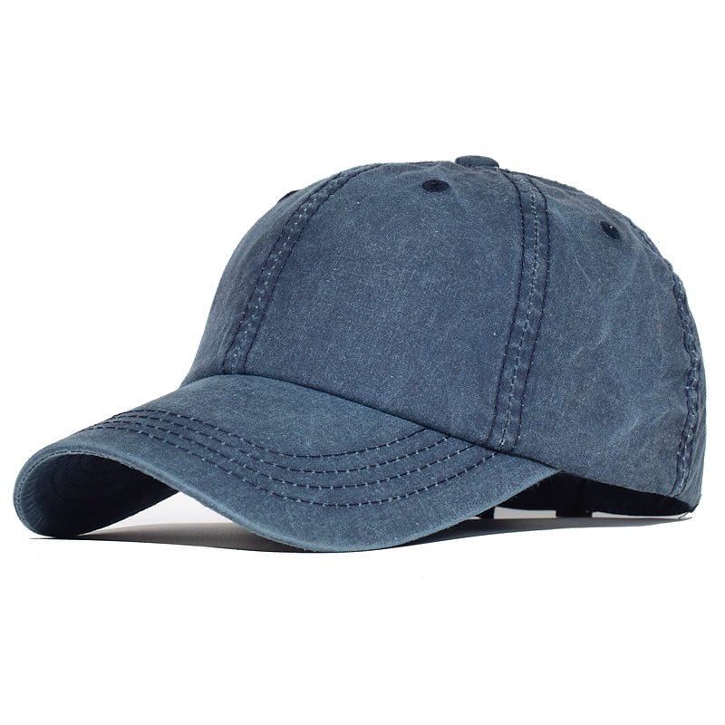 Sterling Vintage Washed™ Cotton Baseball Cap Plain Adjustable Dad Cap